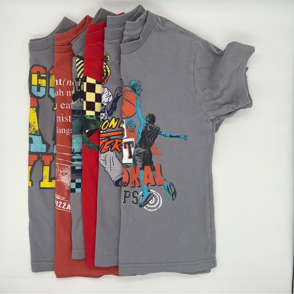 A Lot of 6 Children’s Place T-Shirt. All Size 5/6 Multiple Colors.
